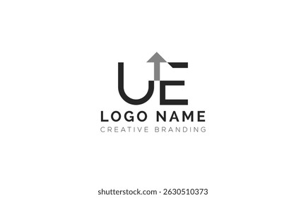 Minimalist UE Logo for Branding and Identity.