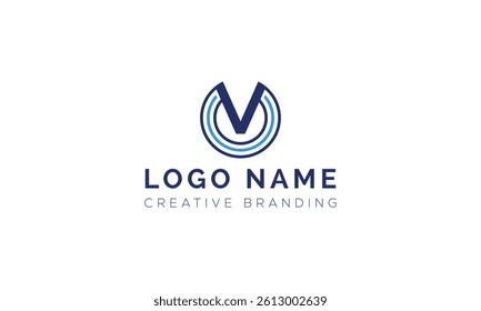 Minimalist V Logo for Branding and Identity.
