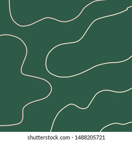 Minimalist vector abstraction. Abstract background with pink wavy lines