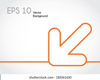 Minimalist vector background