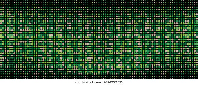Plano de fundo vetorial minimalista de pontos dispersos que transita de cores densas para brancas.