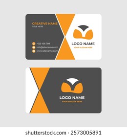 Minimalist Vector Business Card with Creative Flair