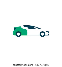 Minimalist Vector Car Design Concept