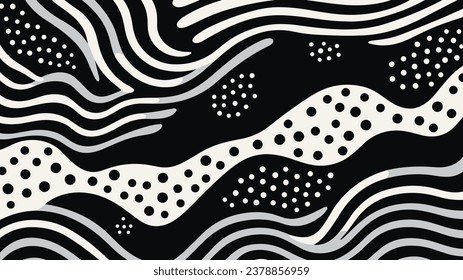 Minimalist Vector covers design. Cool abstract shape. vintage Poster template.