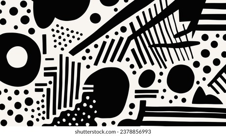 Minimalist Vector covers design. Cool abstract shape. vintage Poster template.