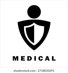 Diseño de Vector minimalista con instrumental sanitario de alta calidad. Profesional, versátil y listo para la marca clínica o corporativa.