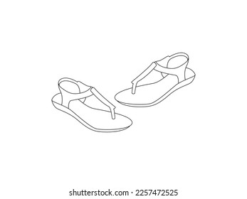 Dibujo vectorial minimalista de un zapato. Está decorado con diferentes tipos de silueta de zapatos para mujeres. Representación del calzado. Elemento decorativo. Ilustración de moda.