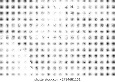 A minimalist vector graphic illustration of falling dots on a white background
