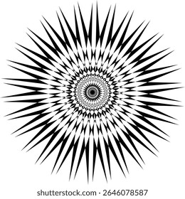 Ícone de vetor minimalista de um deferente Elemento de design gráfico de evento celestial de disine do Sol