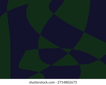 Ilustración vectorial minimalista con una mano estilizada con delicados copos de nieve derritiéndose en la punta de los dedos, diseñada en una vibrante paleta de colores azul y verde con Formas geométricas limpias, estética de diseño plano y Gradientes sutiles para representar una interpretación moderna y artística del invierno.
