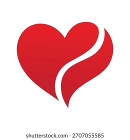 Ilustración vectorial minimalista de cuatro iconos de corazón estilizados