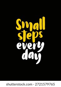 A minimalist vector illustration representing "steps", symbolizing progress, growth, sequence, or a journey forward.