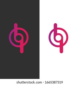 das minimalistische Logo der Vektorillustration 
