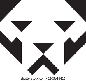 minimalist vector modern logo design