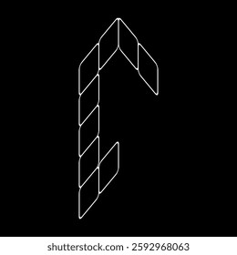Minimalist Vector Outline Letter 'r' Logo. Lowercase alphabet logo. This design is suitable for t-shirts, construction, architecture, sports, motorsport, sports cars, etc. Alphabet for kids to color.
