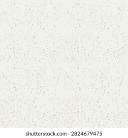 Minimalist vector texture depicting condensation rivulets and dew spots on a pale background. Ideal for surface design or abstract backgrounds.