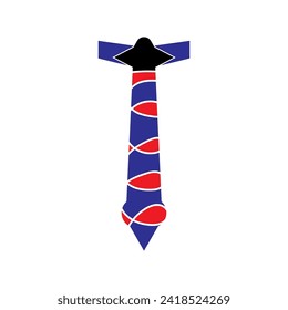 Diseño de logotipo de anclaje de vectores minimalista