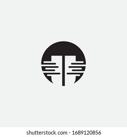 Minimalist Vector U Logo.Beautiful Logotype design for luxury company branding.
 Elegant identity design.