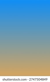 A minimalist vertical bar featuring a smooth blue-to-gold linear gradient.