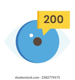 Minimalist viewers icon representing audience reach, social media followers, and content interaction.