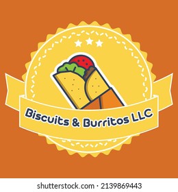 minimalist vintage biscuit logo design.hop logo template design vector.