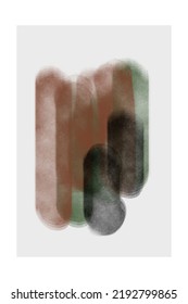 Minimalist Wall Decoration Prints. Watercolor Abstract Gallery wall, Abstract Modern Art Prints
