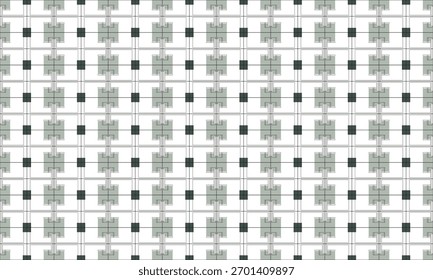 Minimalistisches Wallpaper-Muster mit gemischten Formen in Weich-Beige