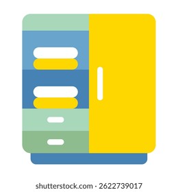 Minimalist Wardrobe icon, for web, app, infographic, etc