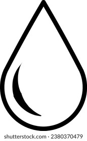 Caída de agua mínima para logotipos
