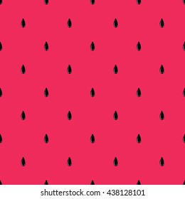 Minimalist watermelon high quality seamless pattern.