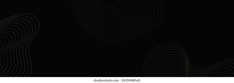 Minimalist Wave Line Background, Clean Concept with simple Style For Element, Wallpaper, Banner, Presentation, Web, Page Layout, and etc.