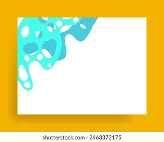 Minimalist Wavy Flat Vector Edge 