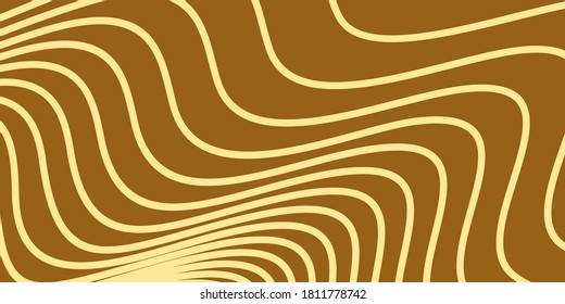 Minimalist wavy pattern background design
