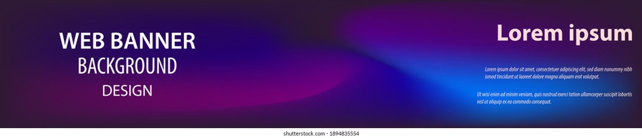 minimalist web banner background design. eps10 vector
