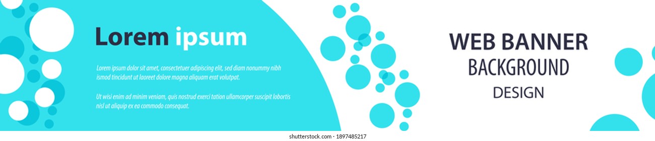 minimalist web banner background design. eps10 vector