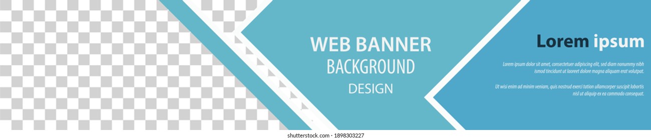minimalist web banner background design. eps10 vector