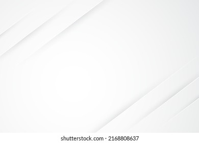 Minimalist white abstract background design