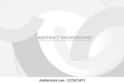 Minimalist white abstract background EPS 10