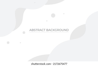 Fondo abstracto blanco minimalista EPS 10