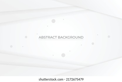 Minimalist white abstract background EPS 10