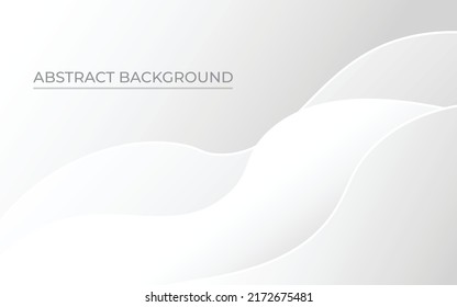 Minimalist white abstract background EPS 10