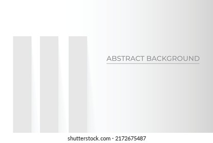 Minimalist white abstract background EPS 10