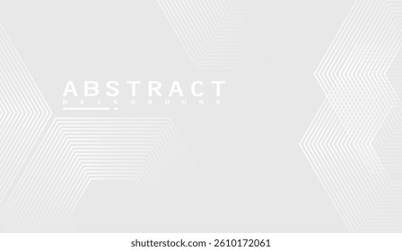 Minimalist White Abstract Background with Geometric Line Pattern for Modern Design Projects and Clean Presentation Templates, Offering a Neutral and Contemporary Aesthetic