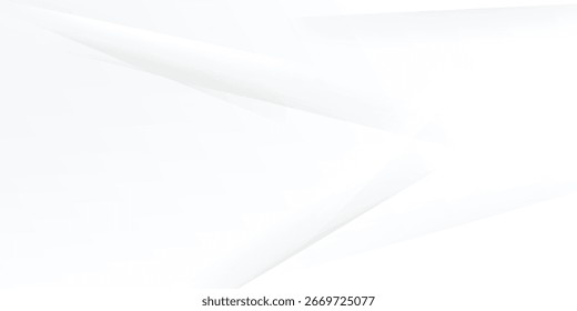 Minimalist White Background Contemporary Geometric.
