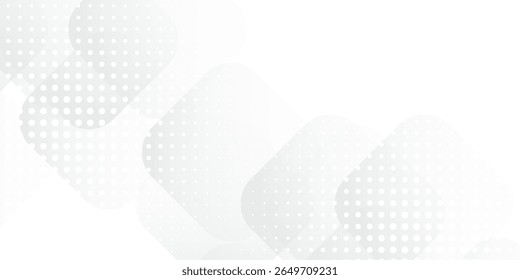 Minimalist White Background with Geometric Shapes and Subtle Dots for Modern Designs and Presentations  abstract good art modern
