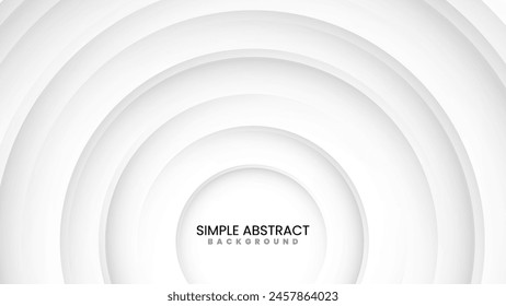 Minimalist White Background with Subtle Circle Shadows. Discover the elegance of simplicity with our minimalist white background featuring subtle circle shadows. Perfect for enhancing any professional
