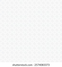 Minimalist White Geometric Pattern - Elegant Abstract Background Design