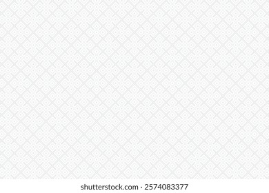 Minimalist White Geometric Pattern - Elegant Abstract Background Design