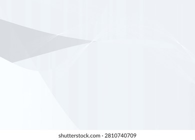 Minimalist white geometric plane against gradient light field