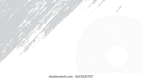 Minimalist White and Gray Abstract Background with Radial Lines and Grunge Texture for Modern Designs and Clean Visuals, ideal for presentations and web designs
